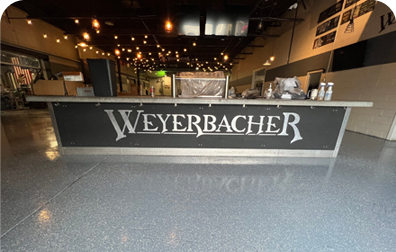 Epoxy Floor at Weyerbacher Brewing